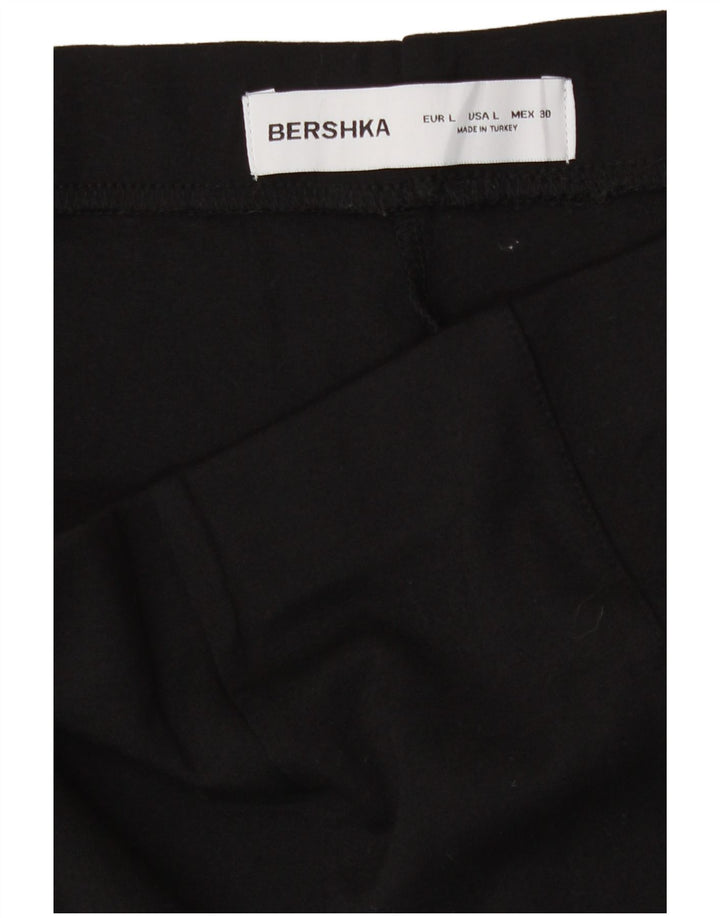 Bershka Womens Hot Pants Large W32 Sort viskose