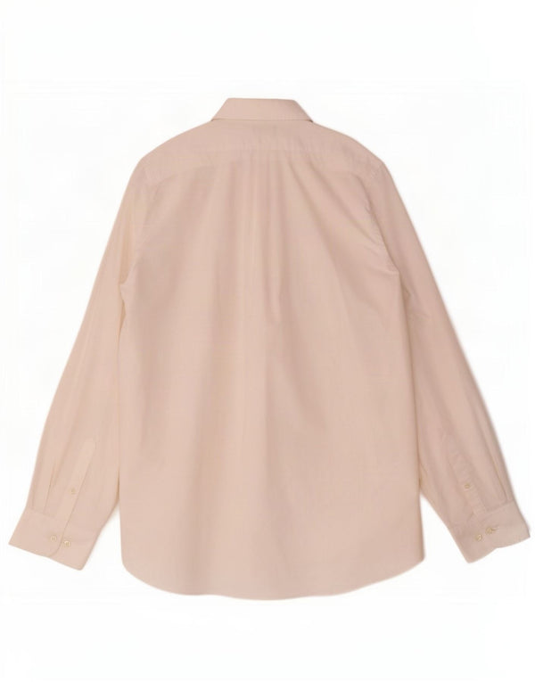 Chaps Herre Classic Fit Skjorte Størrelse 17 1/2 XL Hvid Bomuld