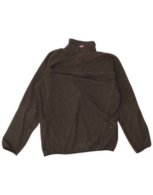 Berghaus Herre lynlås-hals Fleece Jumper Stor Grøn Flecked Polyester