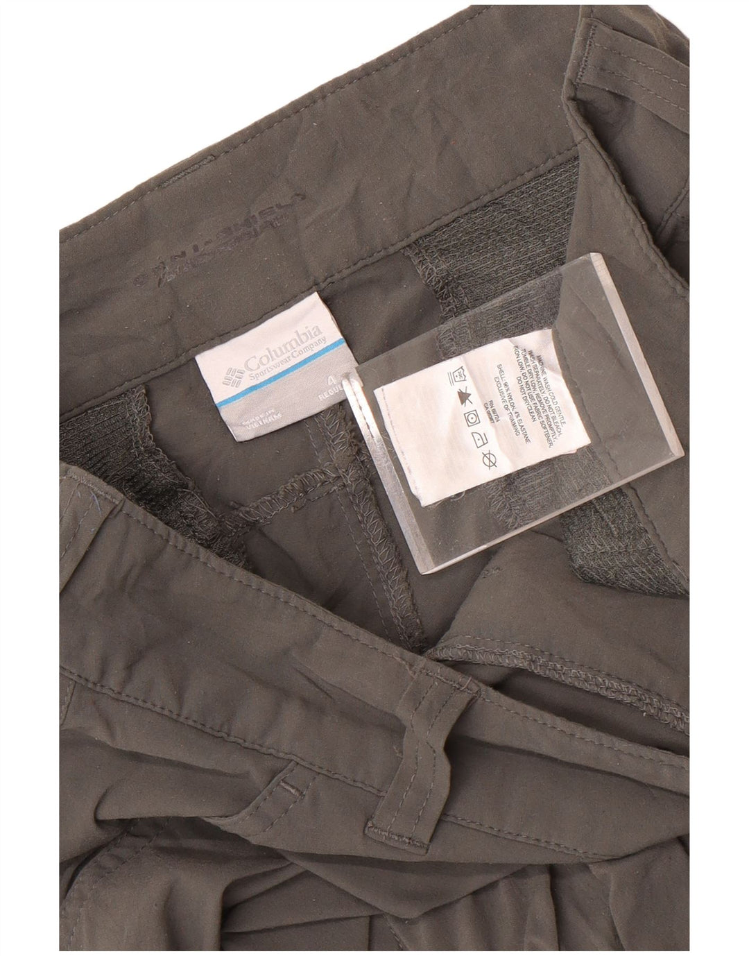 Columbia Womens Straight Cargo Trousers US 4 Small W30 L33 Grå Nylon
