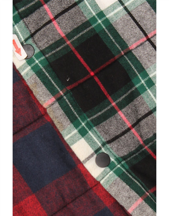 Zara Herre skovhugger flannel skjorte medium flerfarvet plaid bomuld