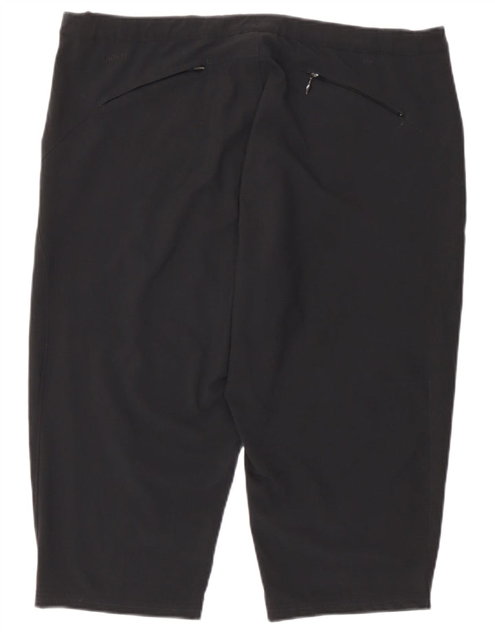 Nike Dame Dri Fit Bermuda Shorts UK 12 Medium W32 Sort