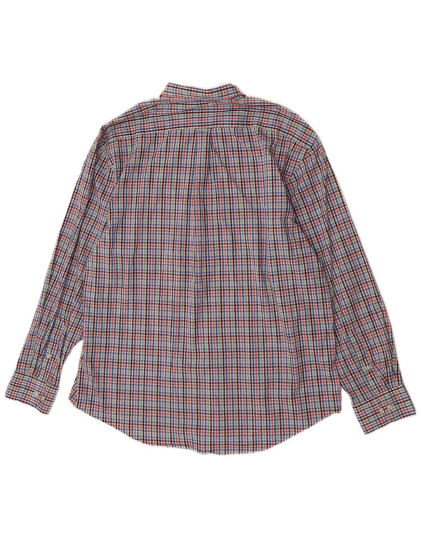Izod Herreskjorte XL Flerfarvet Gingham Bomuld