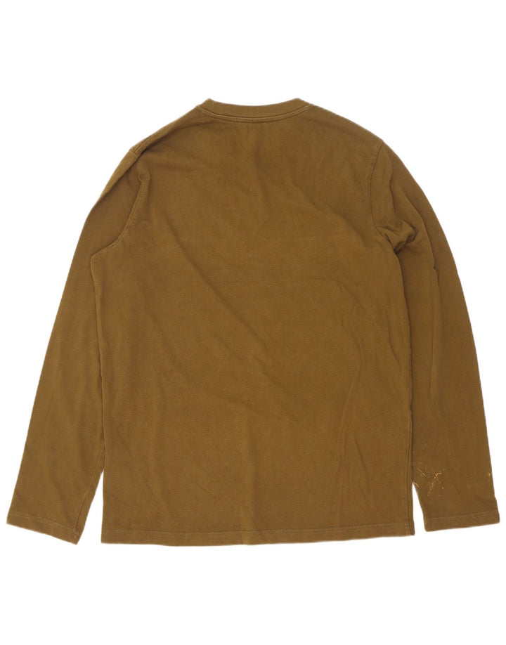 Puma Herre Top Langærmet Medium Khaki Bomuld