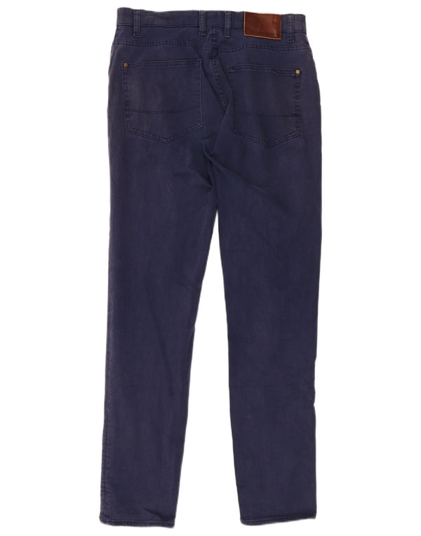 Ted Baker Herre Skinny Casual Bukser W30 L30 Blå Bomuld