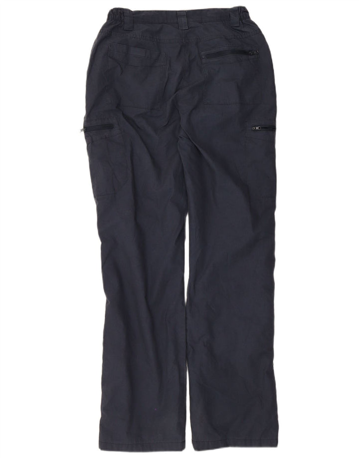 Mountain Warehouse Dame Cargo Trousers UK 8 Small W28 L31 Navy Blue