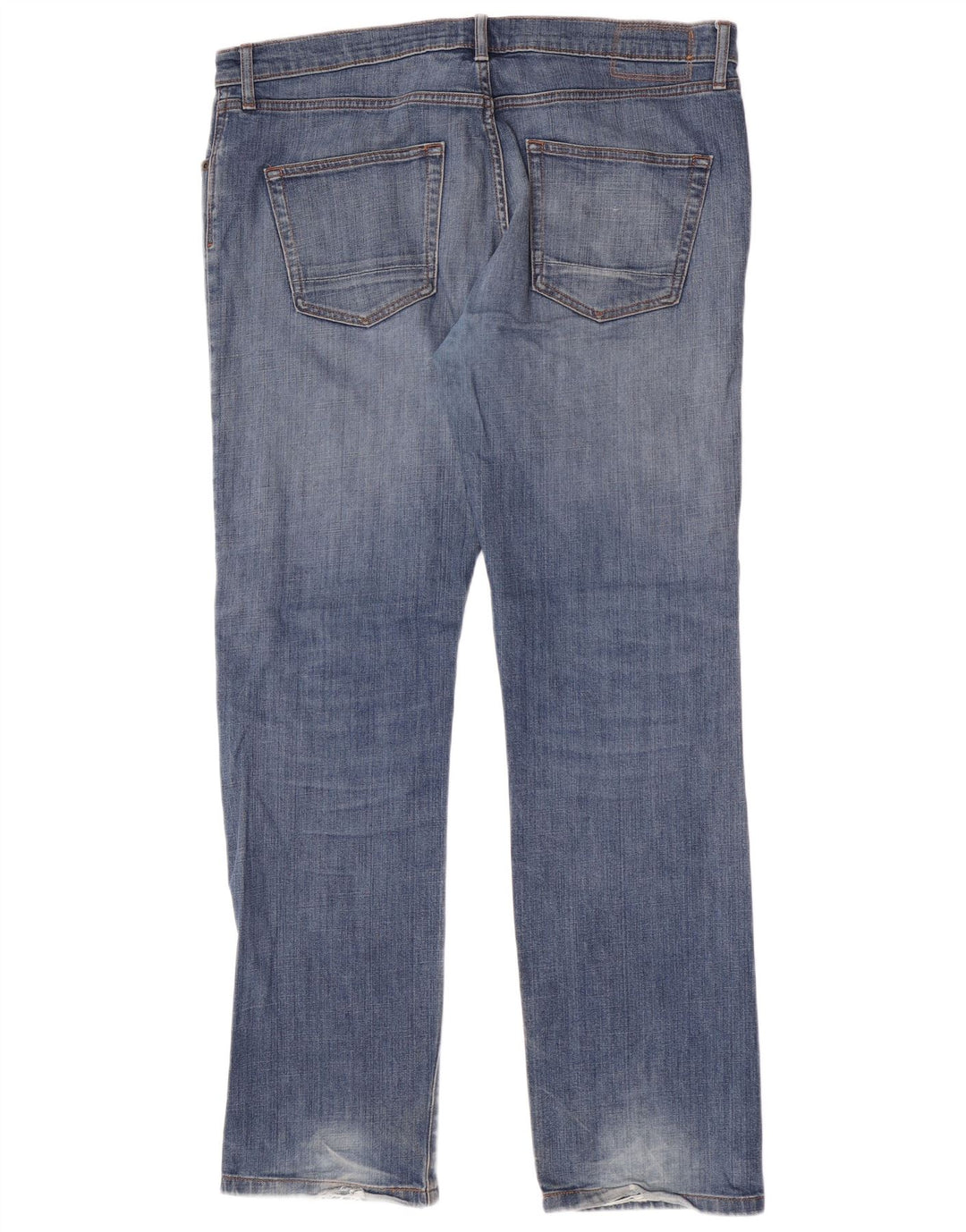 Marks & Spencer Straight Jeans til mænd W36 L33 blå bomuld
