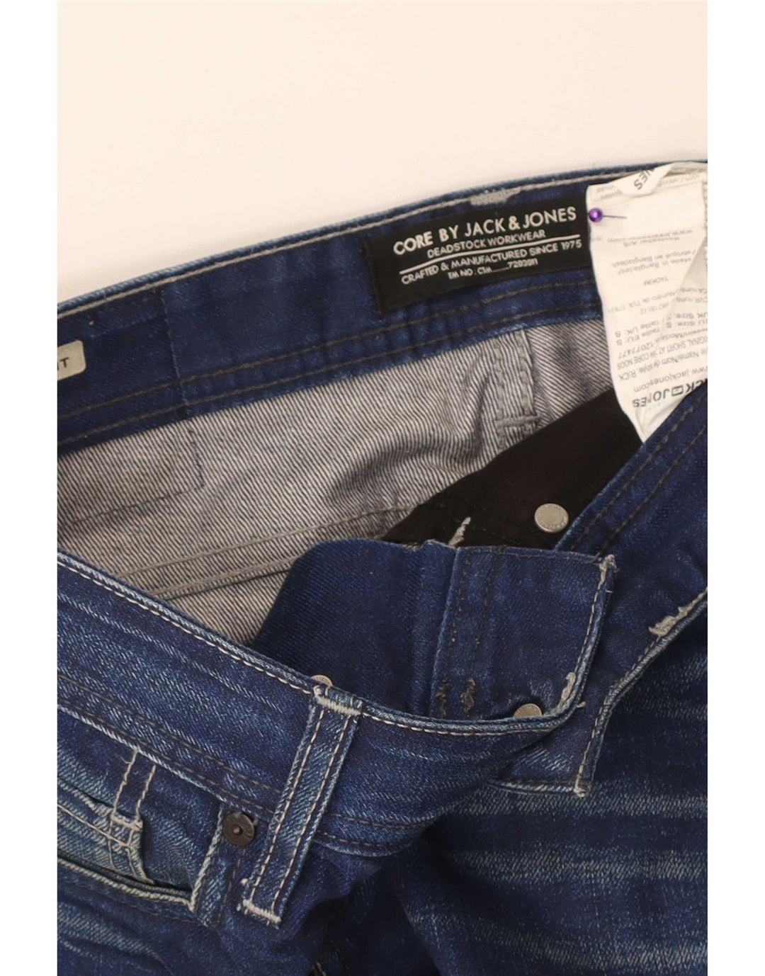 Jack & Jones Herre Regular Fit denimshorts Små W32 blå bomuld