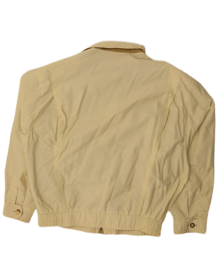 JUPITER Mens Bomber Jacket IT 50 Large Yellow Cotton