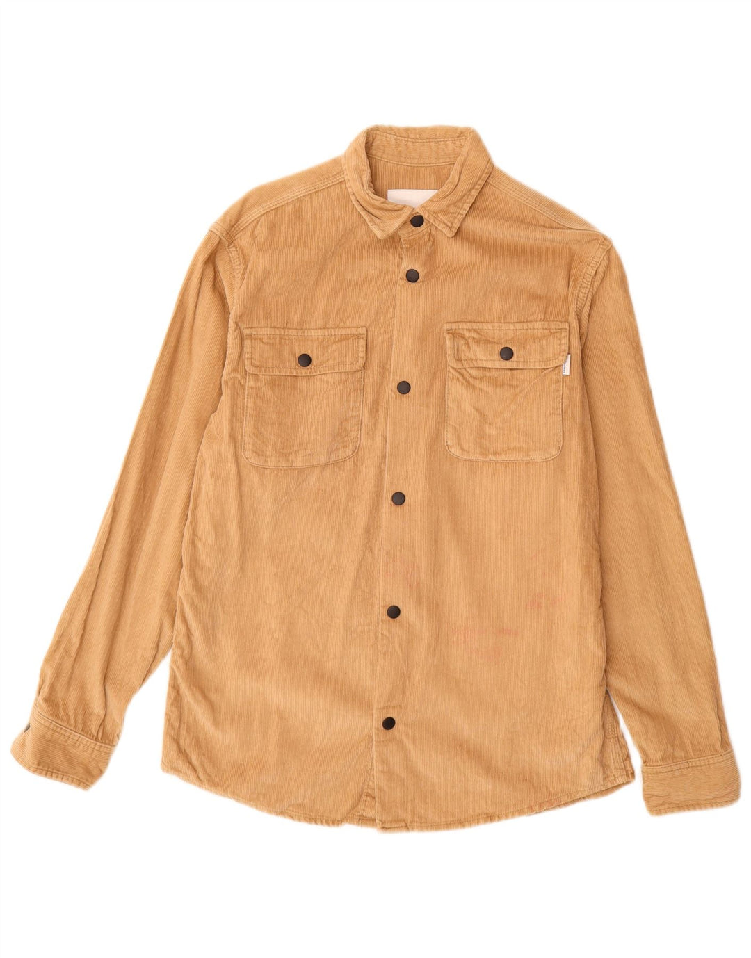 Jack & Jones Herre Classic Fit Fløjlsskjorte Medium Beige Bomuld