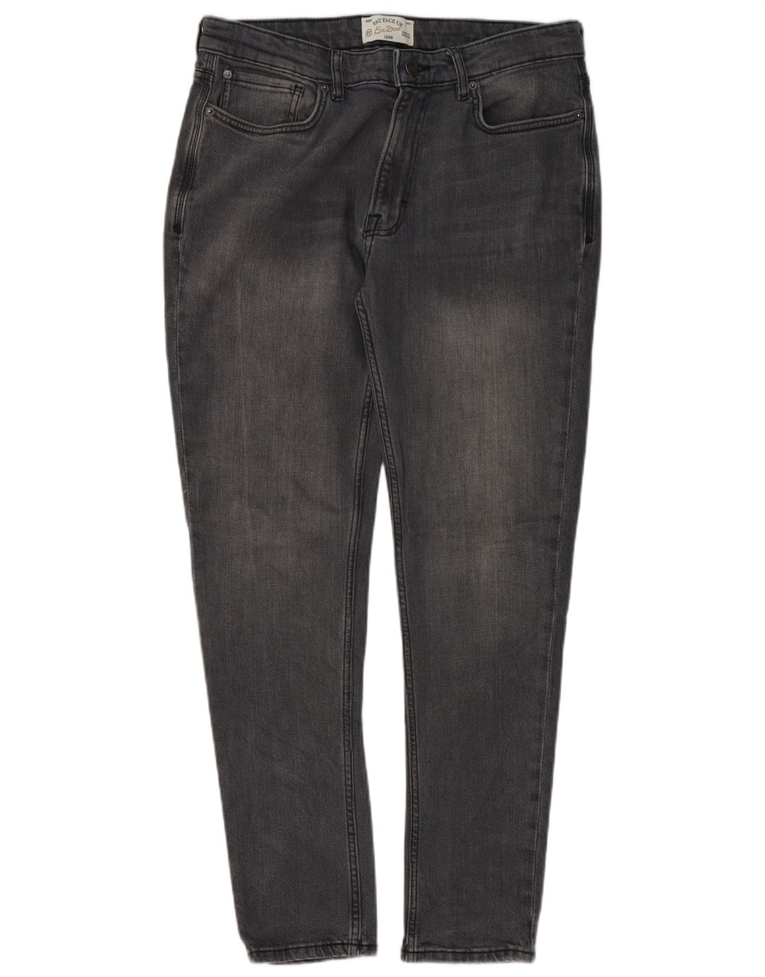 Fat Face Herre Slim Jeans W34 L30 Grå Bomuld
