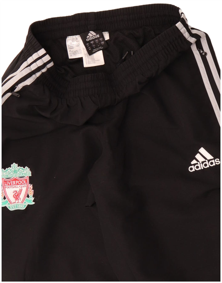 Adidas Herre Liverpool Træningsdragt Bukser Joggers Medium Sort Polyester
