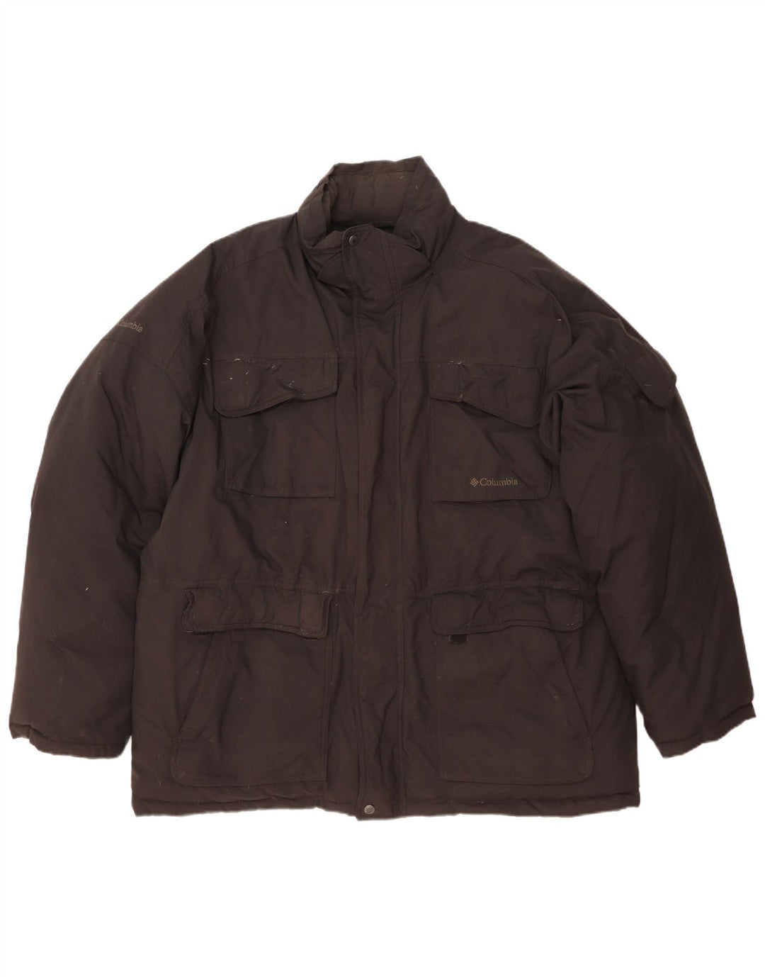 Columbia Polstret Herrejakke UK 42 XL Sort Nylon