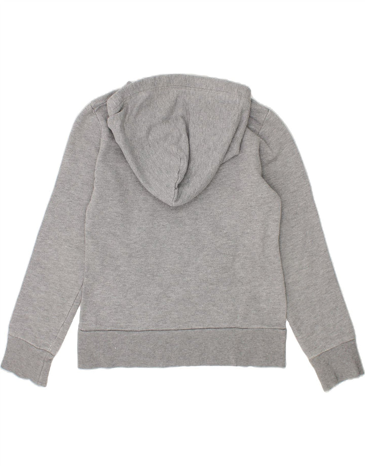LEVI'S Girls Graphic Hoodie Jumper 7-8 Years Grey Vintage Levi's and Second-Hand Levi's from Messina Hembry 