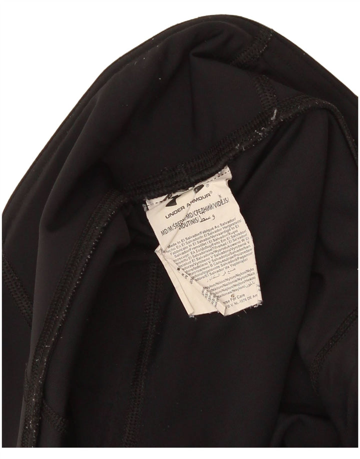 Under Armour Womens Leggings UK 10 Small Black Nylon