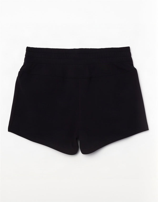 Adidas grafiske sportsshorts til kvinder UK 8/10 Små marineblå bomuld