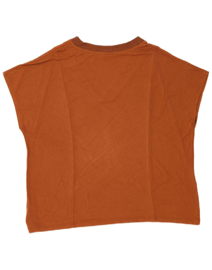 Marks & Spencer Damebluse Top UK 20 2XL Brun Viscose