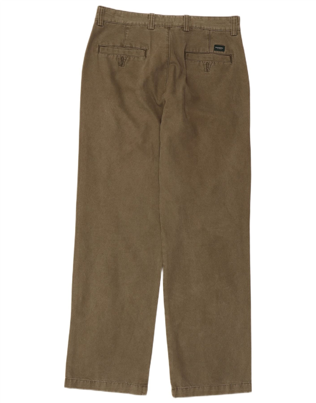 Dockers Herre Regular Fit Chinobukser W32 L32 Khaki