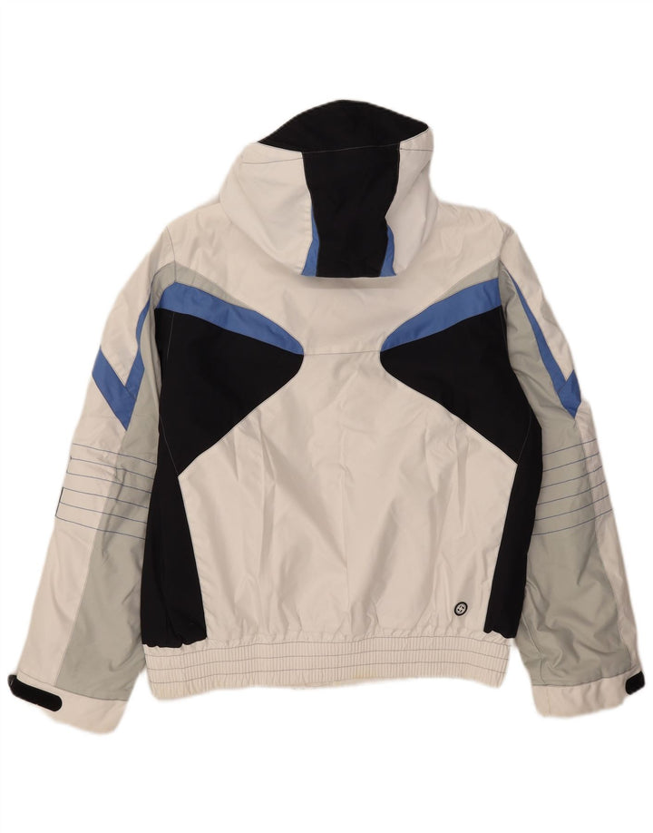 Colmar Skijakke med hætte til mænd IT 48 Medium White Colourblock