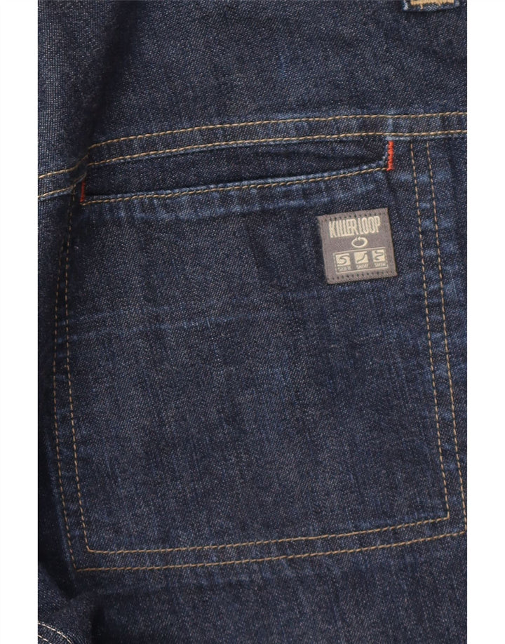 KILLER LOOP Womens Straight Jeans IT 46 Large W32 L31 Blue Cotton Vintage Killer Loop and Second-Hand Killer Loop from Messina Hembry 