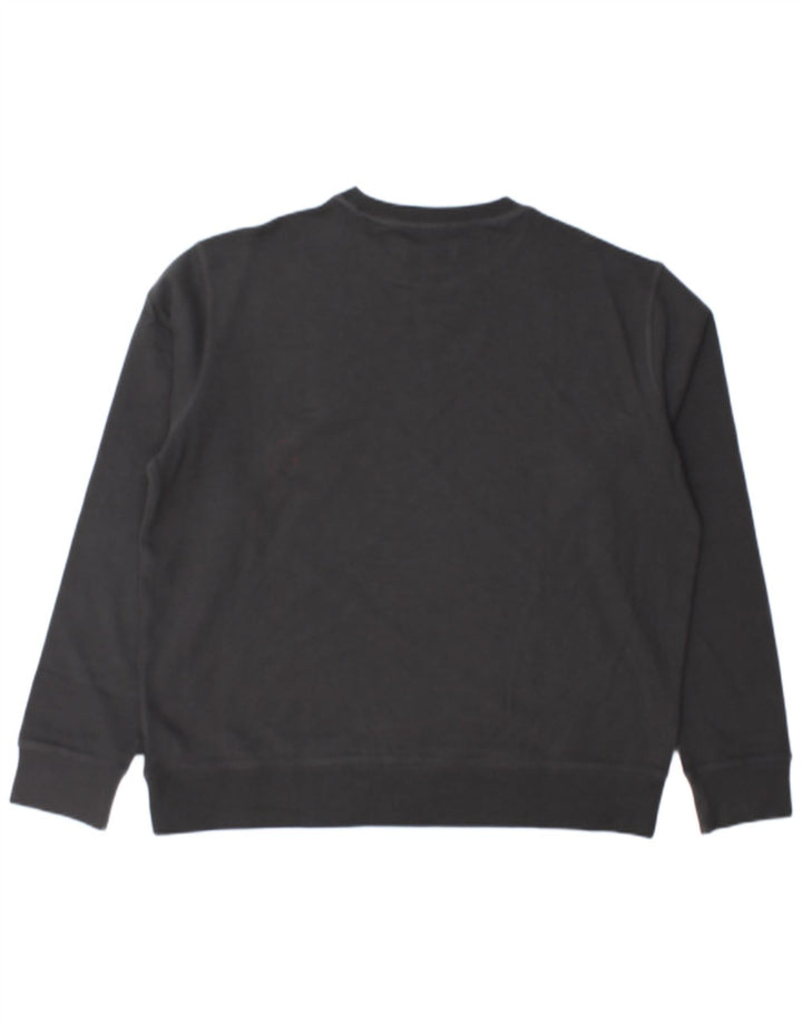 MARKS & SPENCER Sweatshirt til mænd XL Sort bomuld