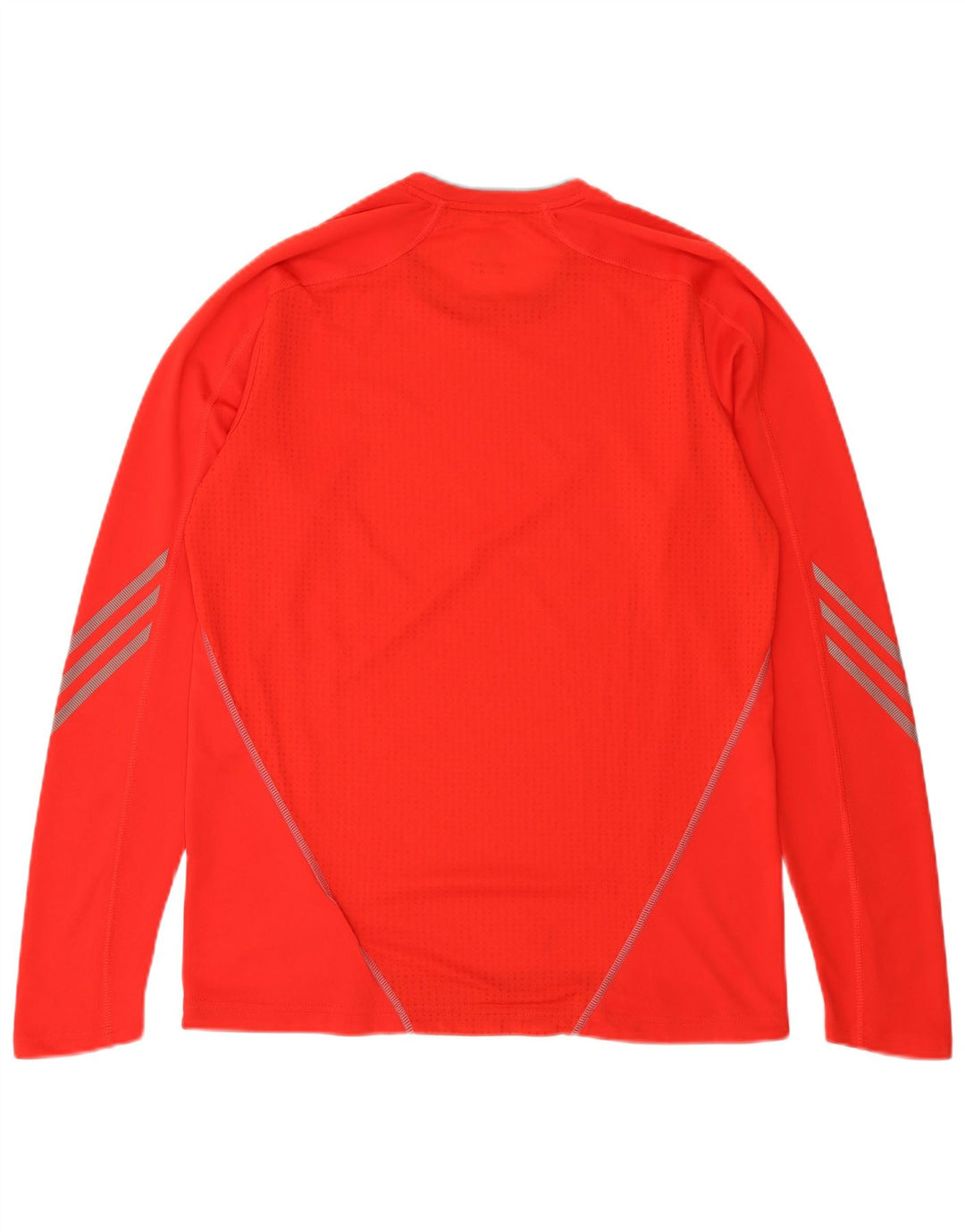 ADIDAS Herre Climalite Top Langærmet Medium Rød Polyester