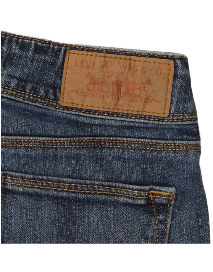 Levi's Dame 571 Slim Jeans W26 L29 Blå