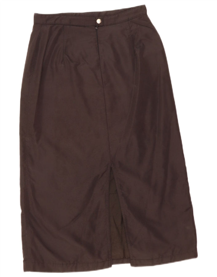 Marella Dame Midi Nederdel UK 6 XS W26 Sort Polyamid