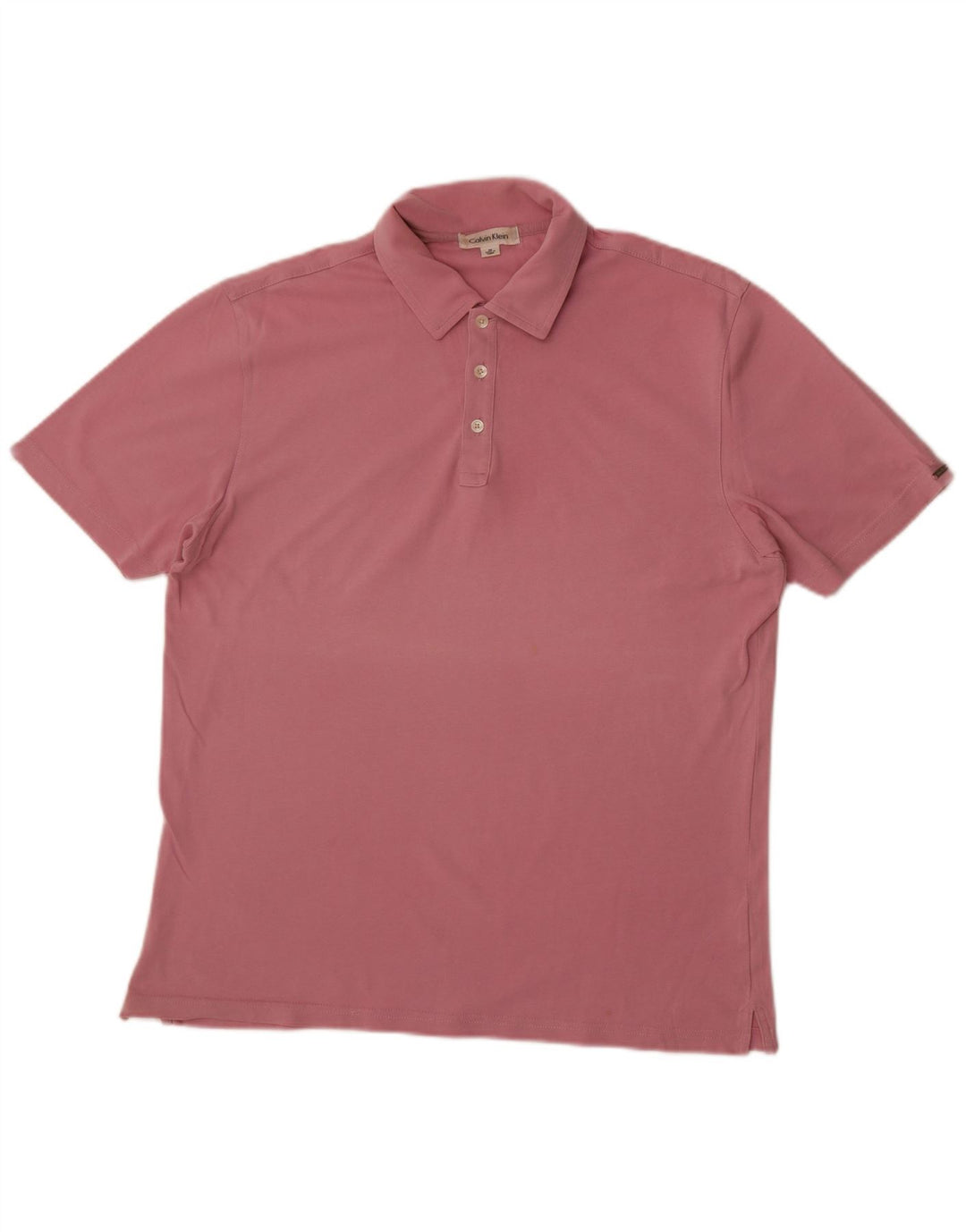Calvin Klein Herre poloshirt Medium Pink Bomuld