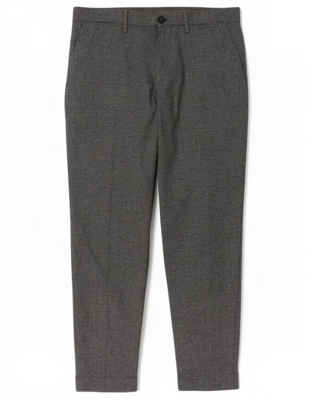 Marks & Spencer Straight Chino-bukser til mænd W34 L26 Grå