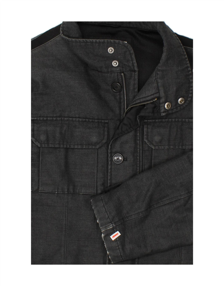 GEOX Herre Respira Overfrakke UK 44 2XL Grå Polyester