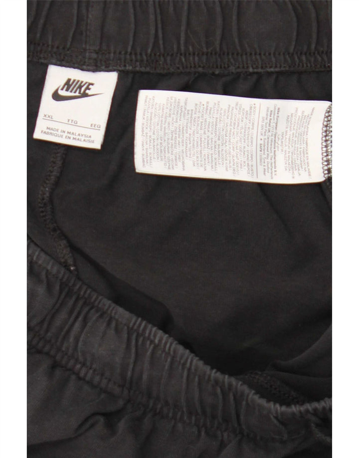 Nike herre sportsshorts 2XL sort bomuld