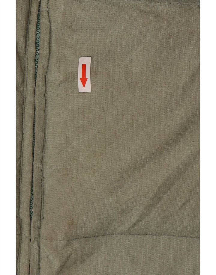 The North Face Herre polstret jakke UK 44 2XL Grøn polyamid