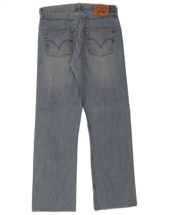 Levi's Herre 501 Straight Jeans W30 L30 Blå