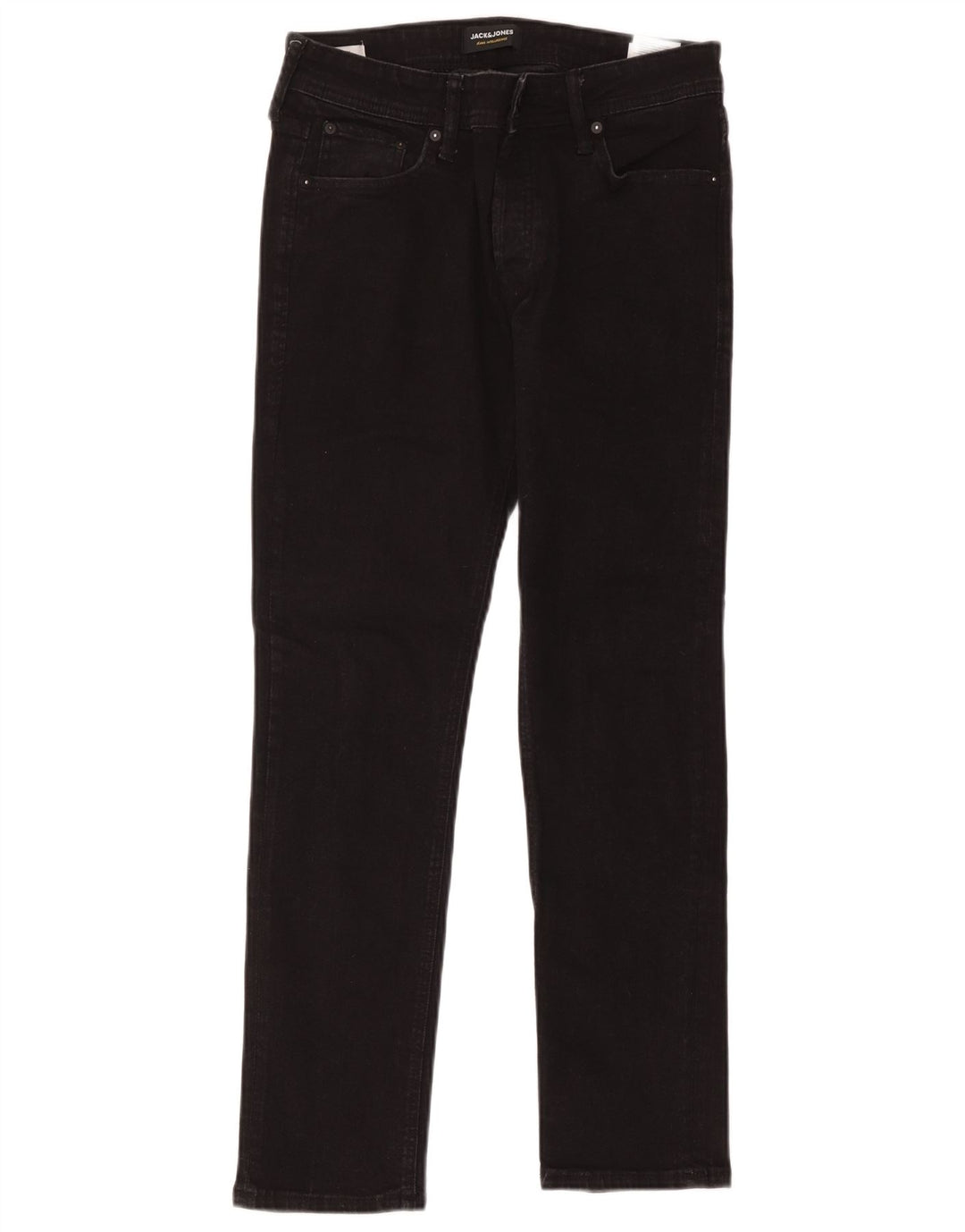 Jack & Jones Herre Slim Jeans W31 L30 Sort Bomuld