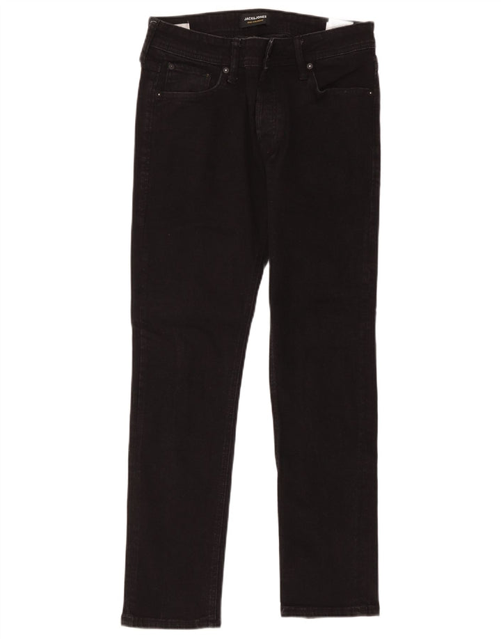 Jack & Jones Herre Slim Jeans W31 L30 Sort Bomuld