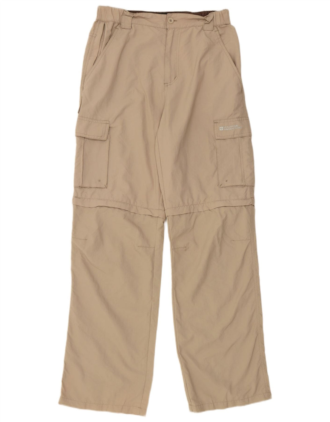 Mountain Warehouse Dame Straight Cargo Bukser W30 L31 Beige Nylon