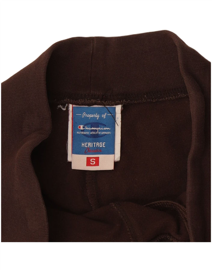Champion Womens træningsdragt Bukser UK 10 Small Brown Bomuld