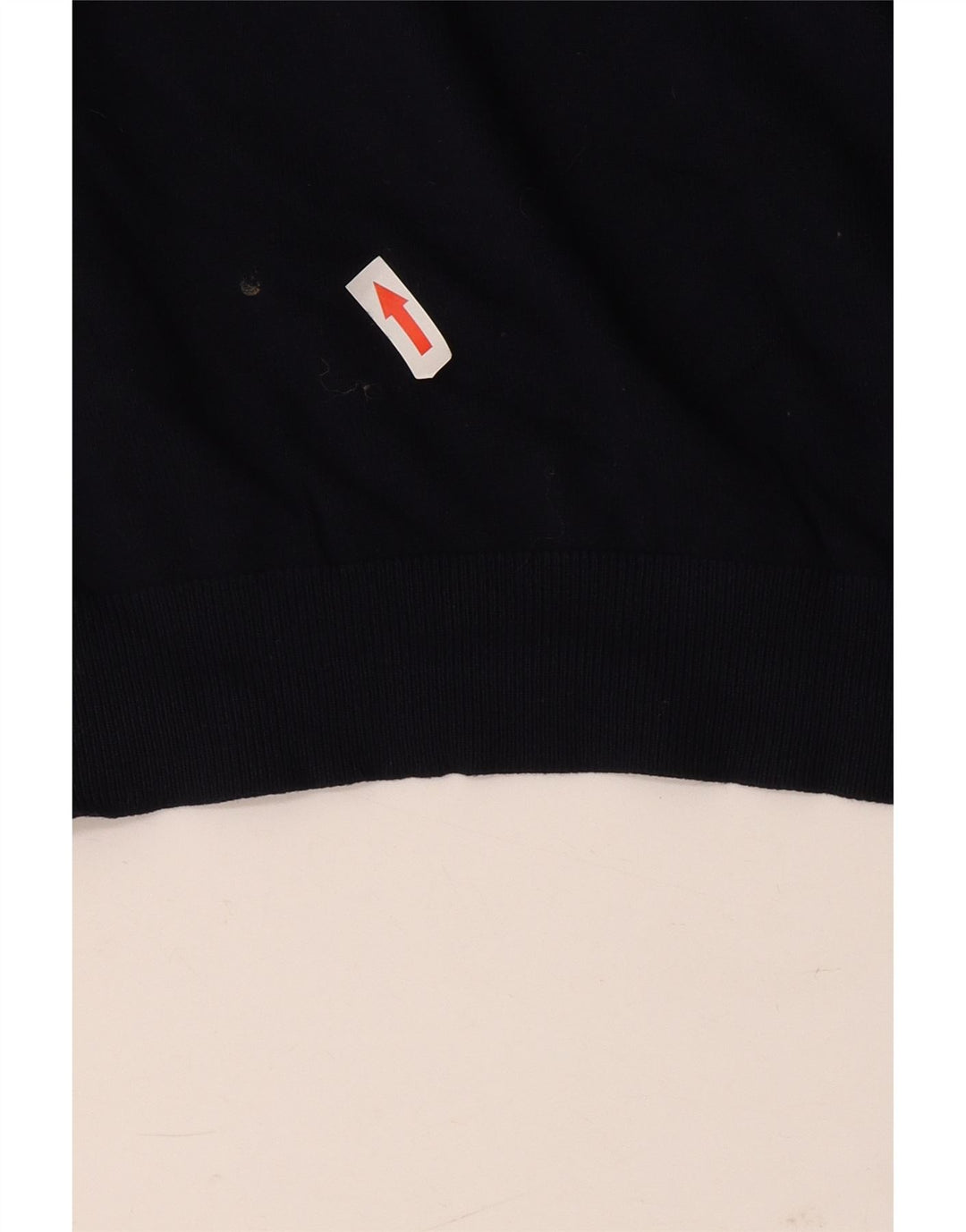 Zara Herre Crew Neck Jumper Sweater Large Navy Blue