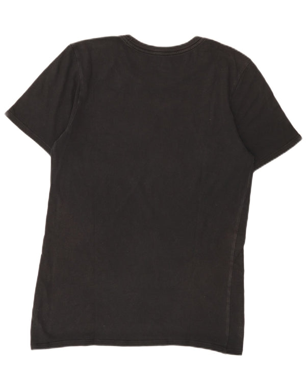 Nike Herre Athletic Cut Grafisk T-Shirt Top Lille Sort Bomuld