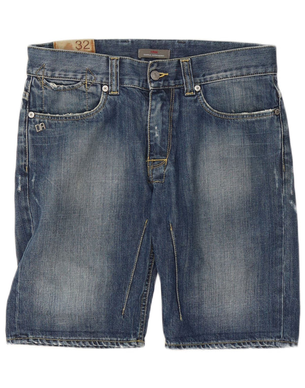 Daniele Alessandrini Herre Denim Shorts W32 Medium Blue Bomuld
