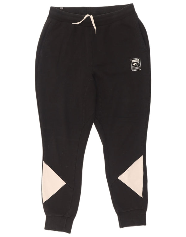 Puma træningsdragt til kvinder Joggers UK 14 Large Black Colourblock