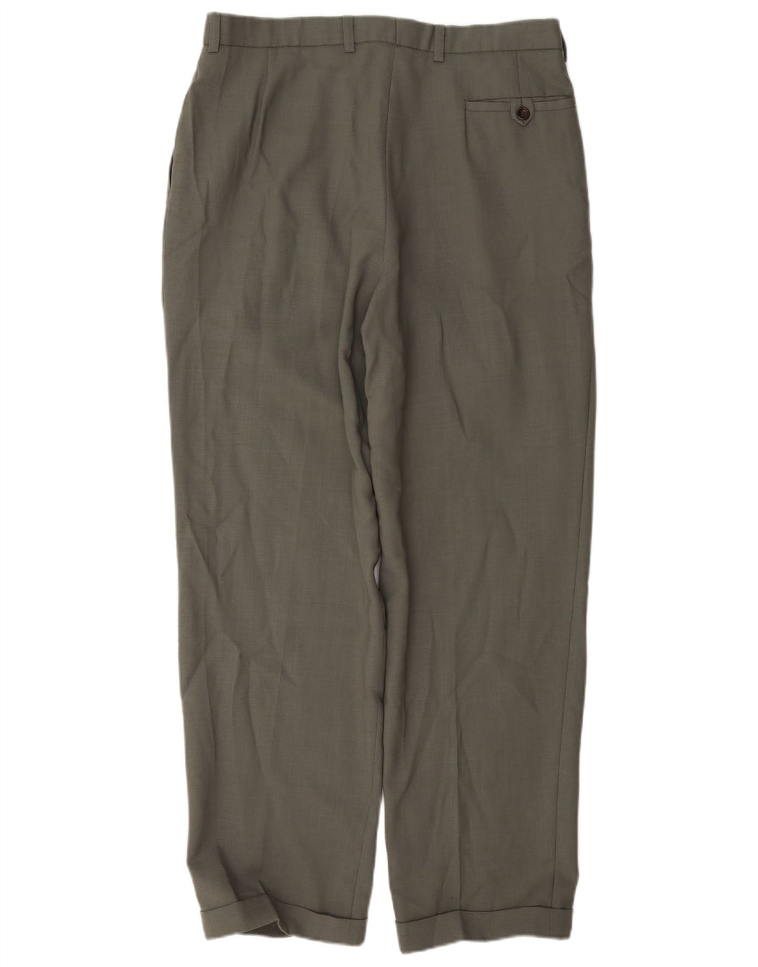 Marks & Spencer Herre St. Michael Pegged Suit Bukser W34 L31 Grå uld