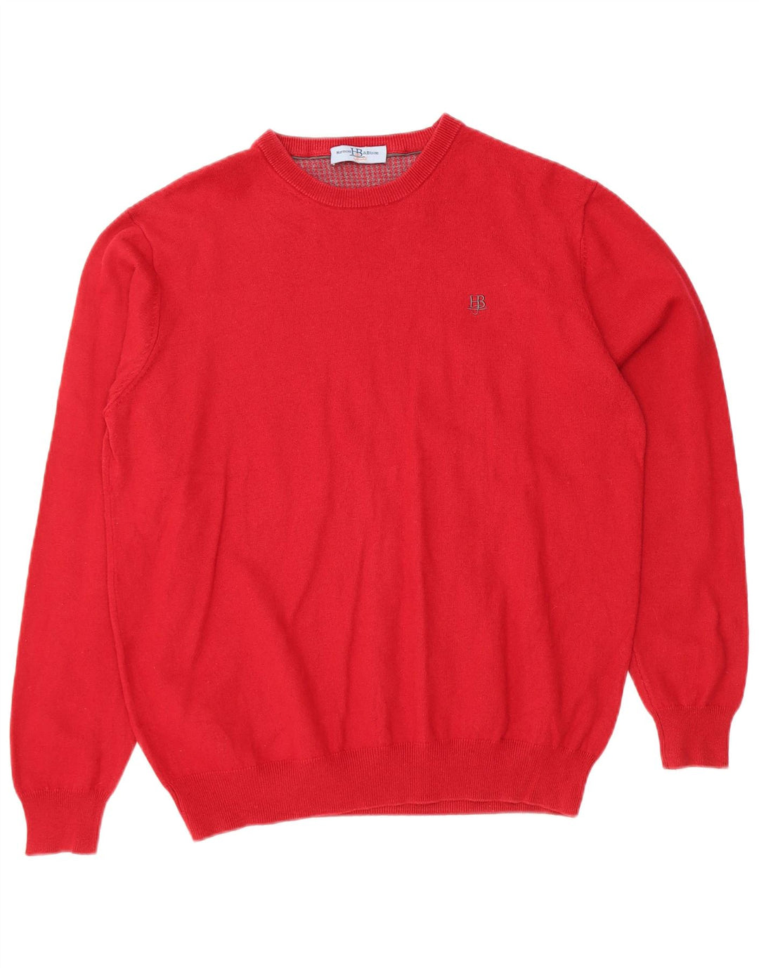 HARMONT & BLAINE Dame Boat Neck sweater UK 18 XL Rød Bomuld