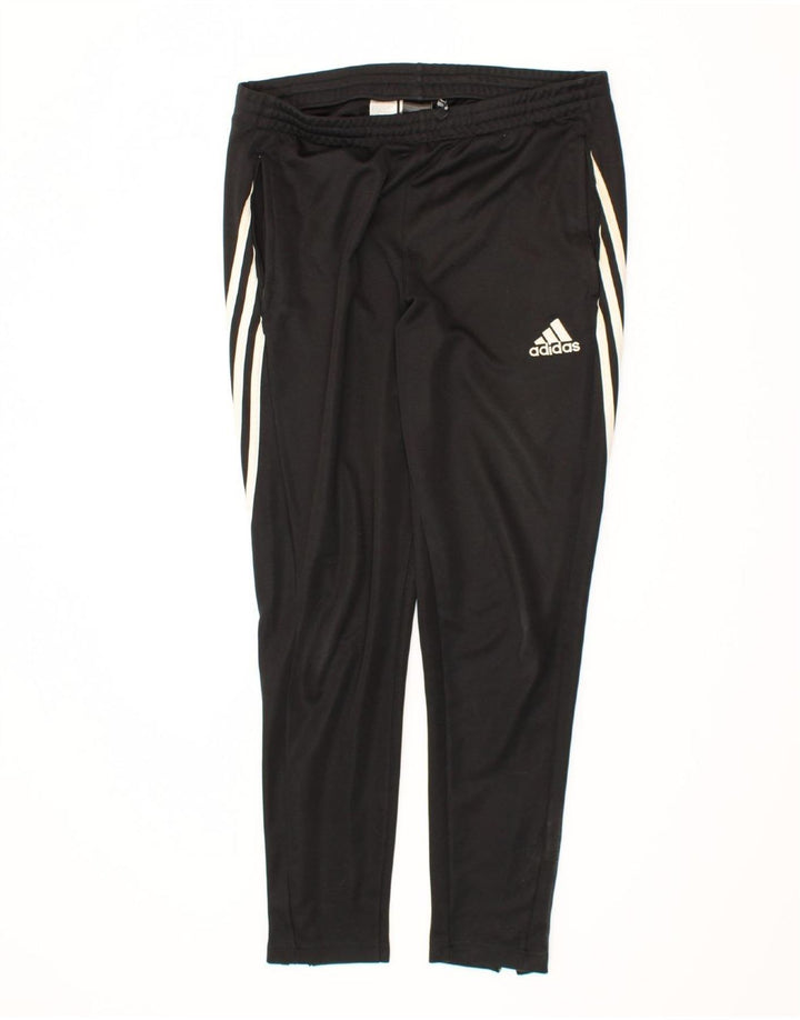 ADIDAS Mens Climalite Tracksuit Trousers Medium  Black Polyester Vintage Adidas and Second-Hand Adidas from Messina Hembry 