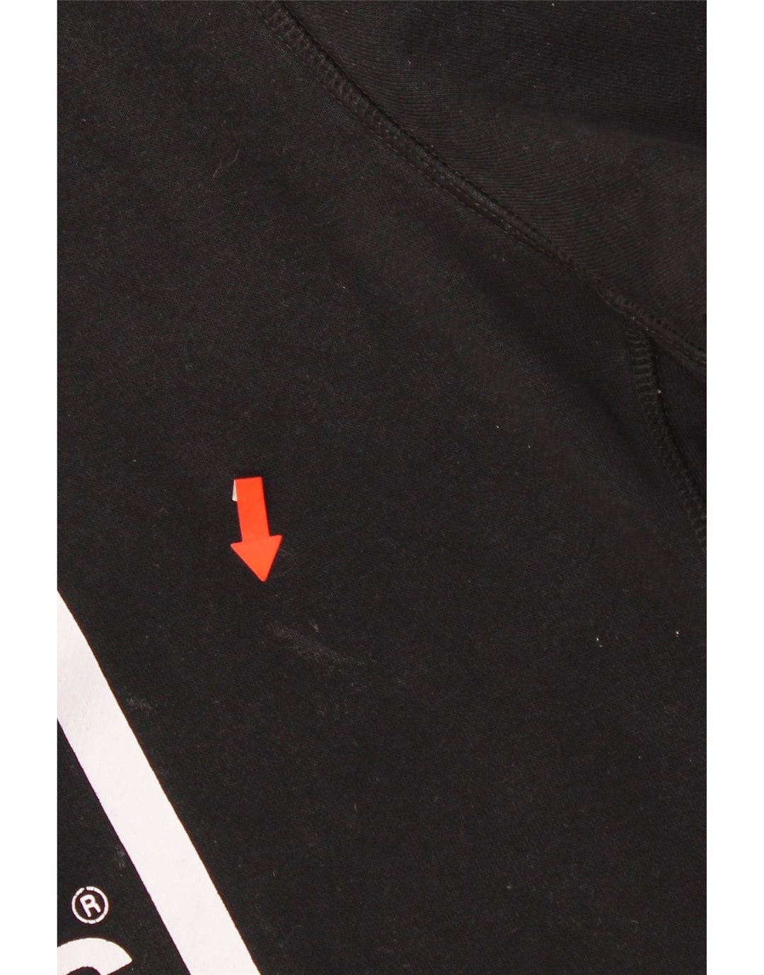 Adidas grafisk sweatshirt til mænd, stor sort bomuld