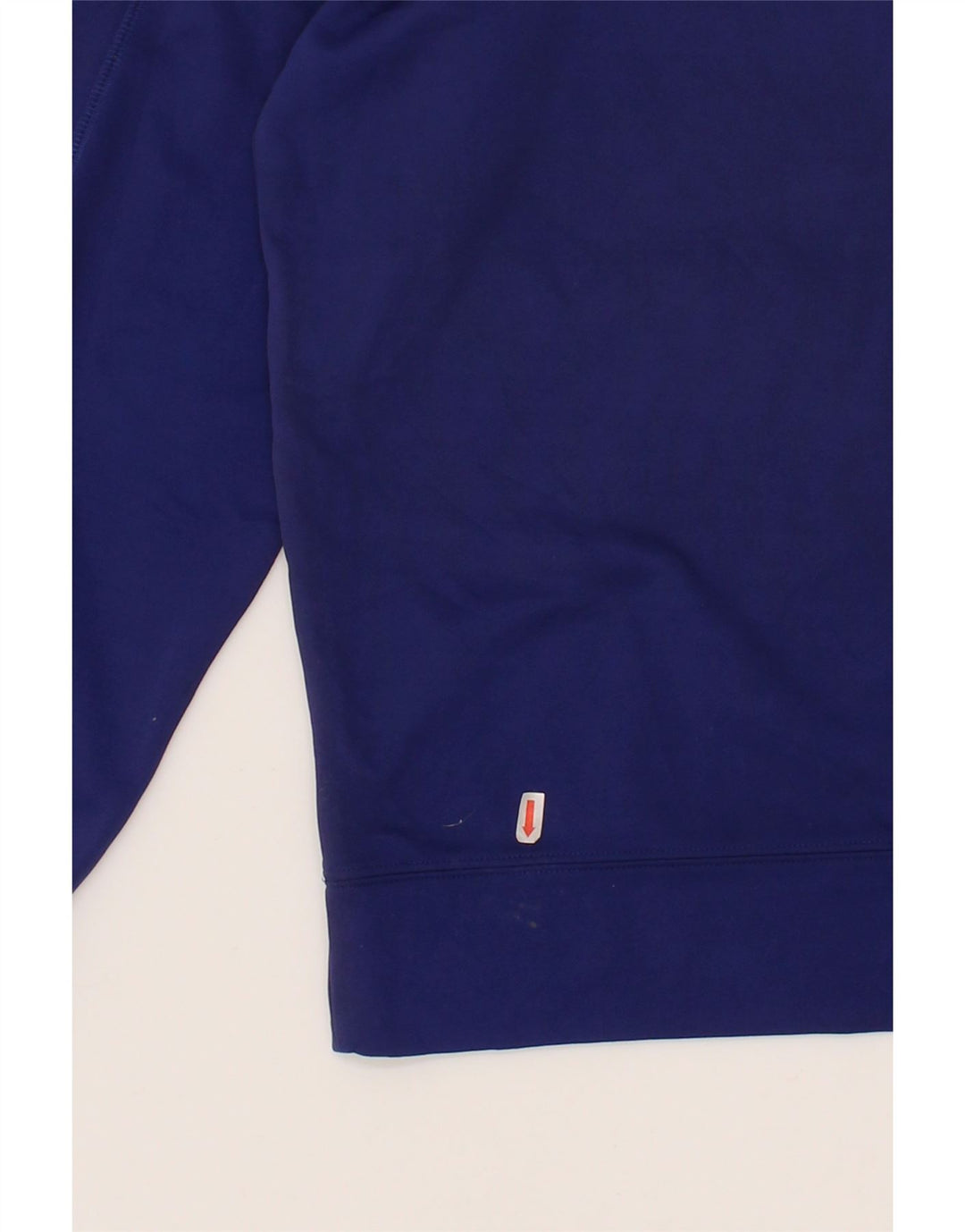 CHAMPION Mens Graphic Hoodie Jumper Small Navy Blue Polyester Vintage Champion and Second-Hand Champion from Messina Hembry 