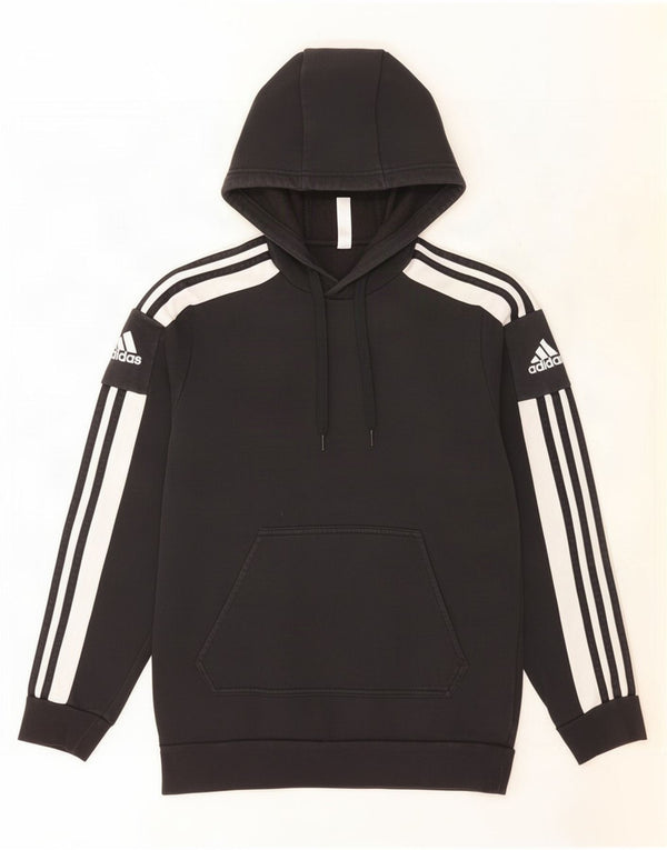 Adidas Hættetrøje til mænd Small Black Colourblock Bomuld