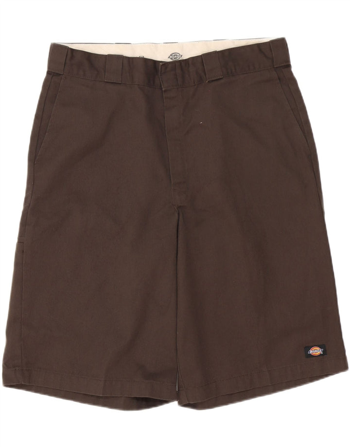 DICKIES Herre Loose Fit Chino Shorts W36 Large Brown Polyester