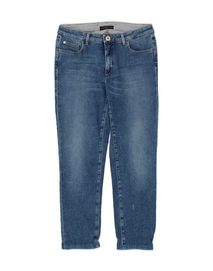TRUSSARDI Womens Slim Jeans W32 L27 Blue Vintage Trussardi and Second-Hand Trussardi from Messina Hembry 